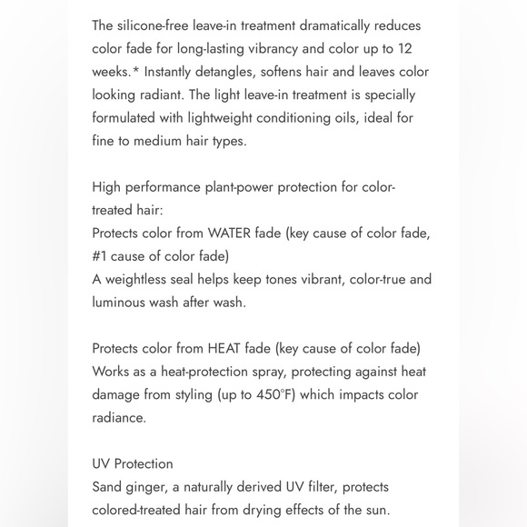 Aveda Color Control Leave-In Treatment - Picture 4 of 5
